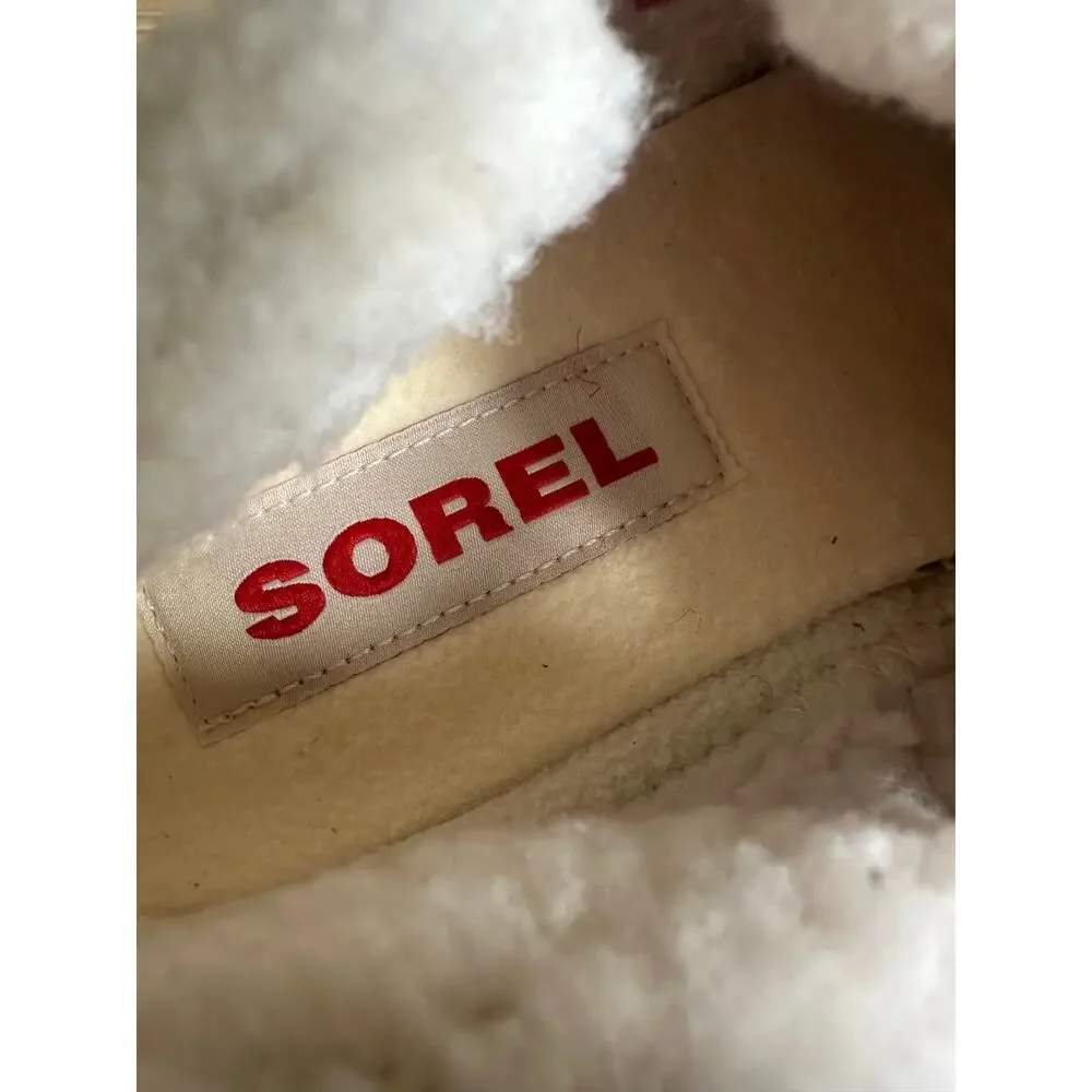 Sorel Mackenzie II Snow Slip Ons Gray Quarry Chalk 7